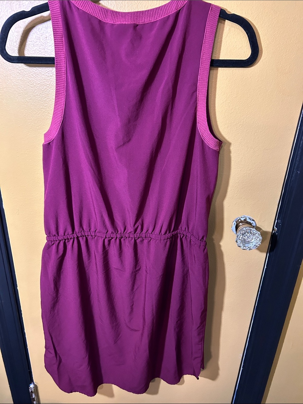 Athleta Magenta Sleeveless Drawstring Waist Dress - Picture 5 of 6